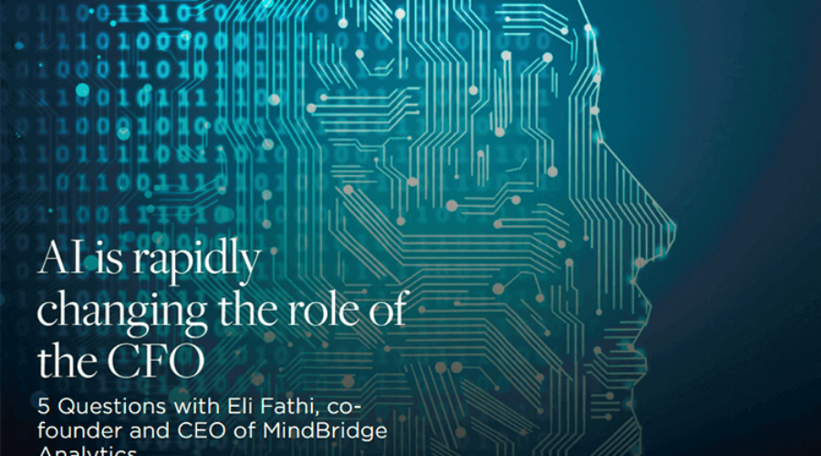 AI is rapidly changing the role of the CFO