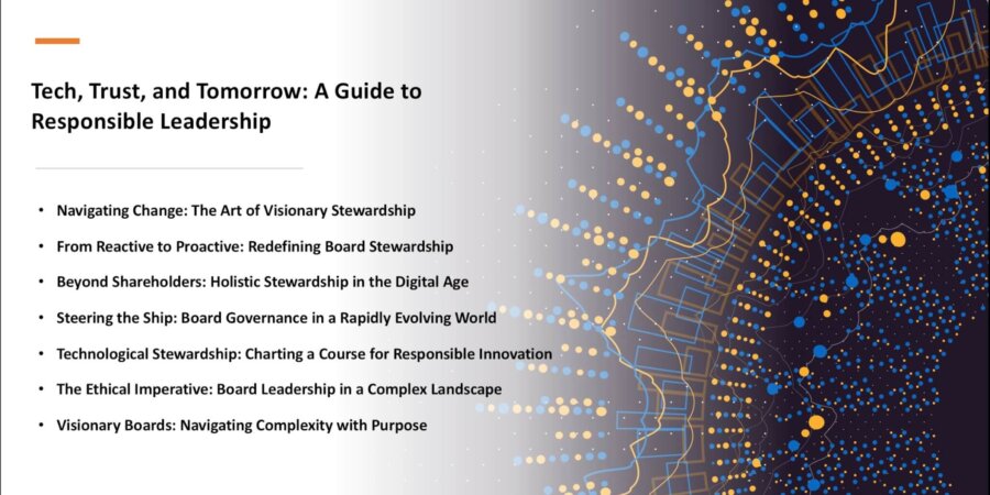 Tech, Trust, and Tomorrow: A Guide to Responsible Leadership